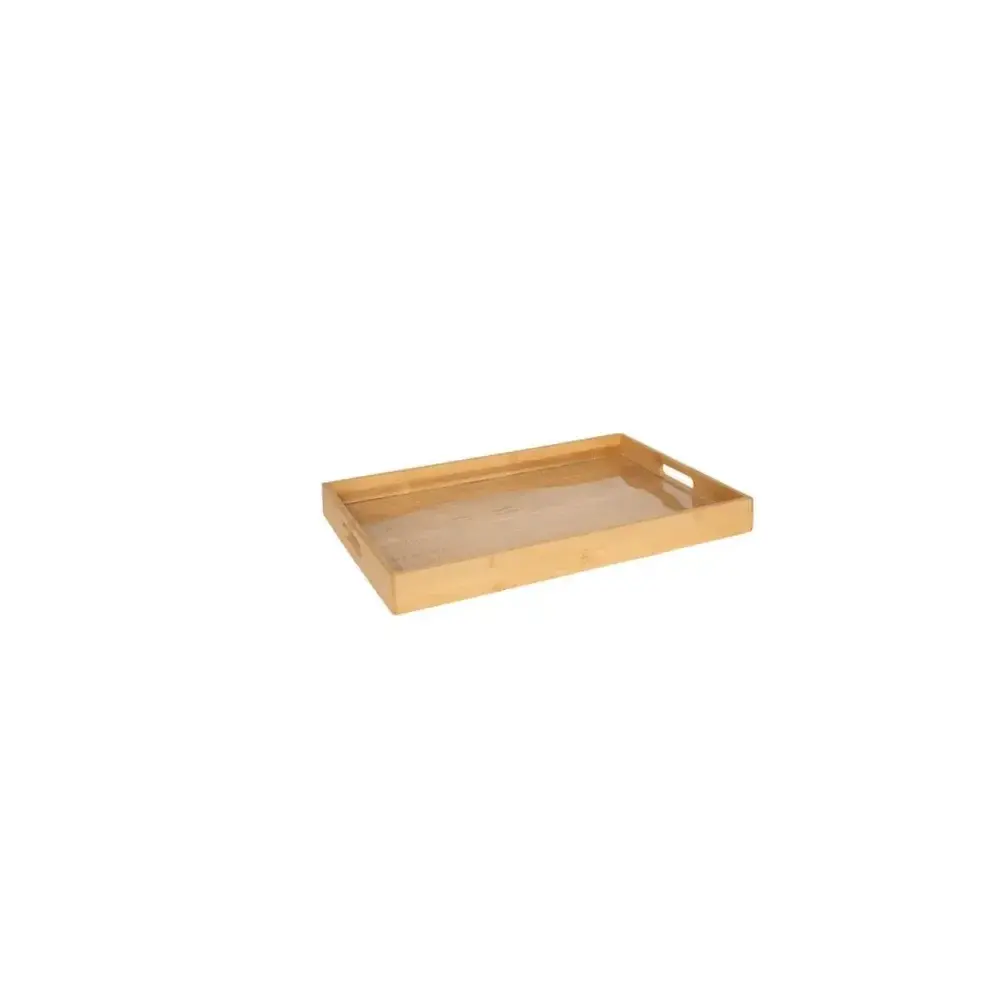 Vassoio Bamboo 46x30 cm Naturale - Portata e Servizio