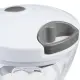 Mini Tritatutto Manuale Gris 5FIVE Polistirene e lame in Acciaio Inox