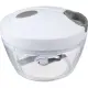 Mini Tritatutto Manuale Gris 5FIVE Polistirene e lame in Acciaio Inox