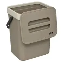 Bidone compost 5L in plastica color talpa - 5FIVE