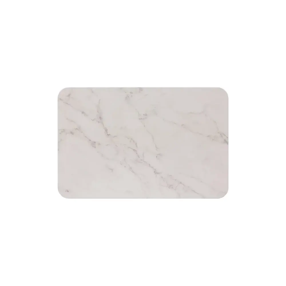 Lea Tappeto in Diatomite 39x60 cm Bianco – Asciugatura Rapida