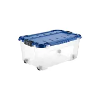 Tontarelli Box 4Up 40Lt Trasparente con Ruote