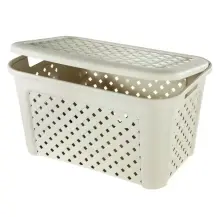 Tontarelli Arianna - Cestone grande in PVC da 48 litri