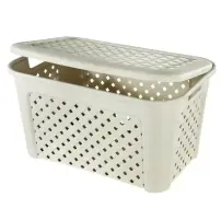 Tontarelli Arianna - Cestone grande in PVC da 48 litri