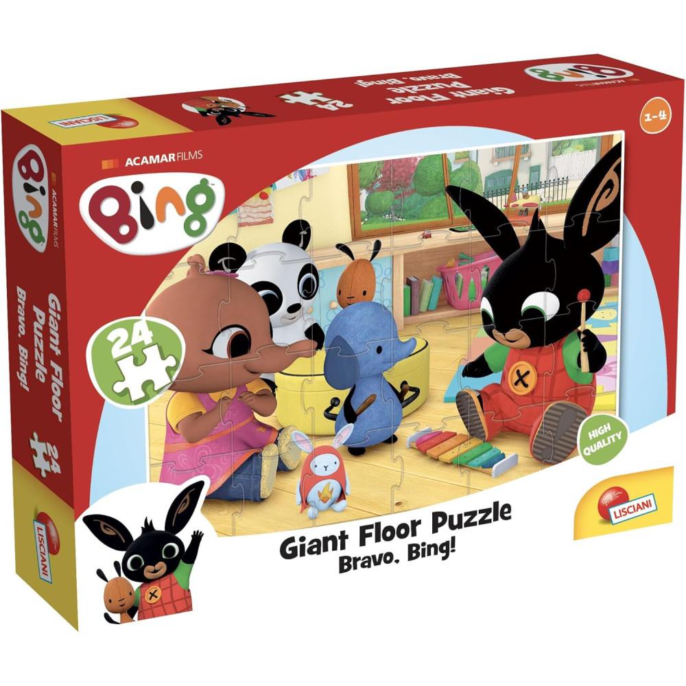 BING Puzzle Giant Floor 24 PZ  Lisciani Giochi