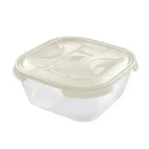 Pratesi TONTARELLI Frigo Box Quadrato 1 L – Contenitore compatto