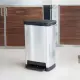 TONTARELLI Pattumiera a Pedale Moda Elite 50L – Argento
