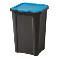 Tontarelli Pattumiera 44L plastica blu – raccolta alluminio