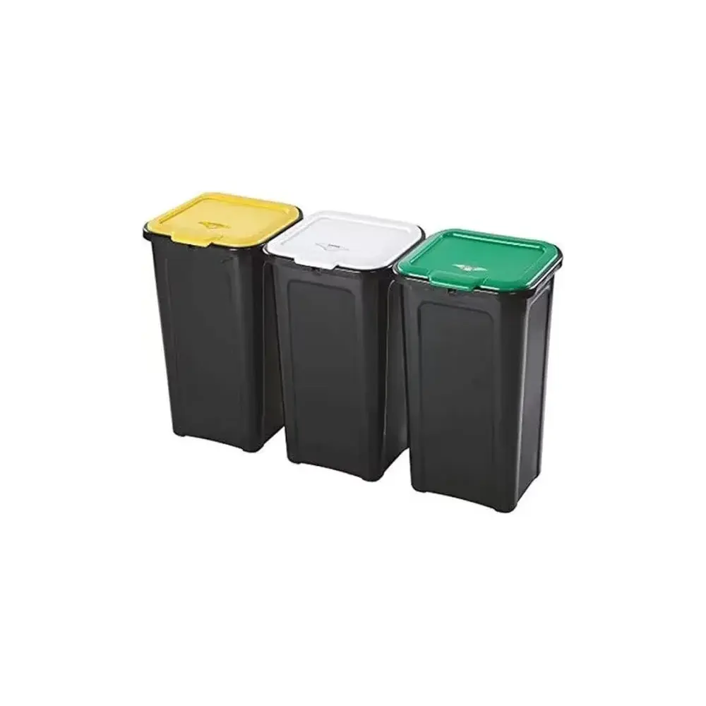 Tontarelli Pattumiera 44L plastica blu – raccolta alluminio