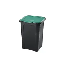 Tontarelli Pattumiera 44L plastica verde – capacità 44 litri