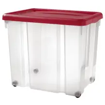 TONTARELLI Puzzle Midy Contenitore Plastica 80 L con Ruote