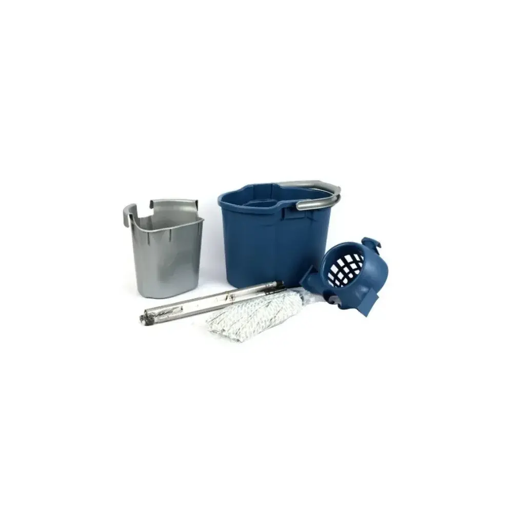 TONTARELLI Set Pulizia 16L/5L con Spremitore e Mocio – 12 Set