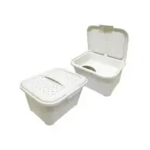 Tontarelli Beautycase Arianna Angora – Rattan, 5,6 L