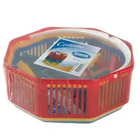 Tontarelli Cestotto Rondella in plastica 19x17 cm – con maniglia