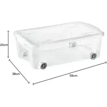 Tontarelli Combi Box – Contenitore in plastica 59×38×20 cm