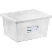 Tontarelli Scatola Impilabile 29L Trasparente – 47x36x24,5 cm