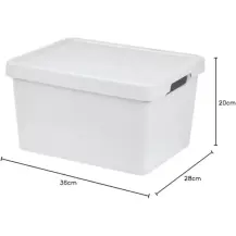 Tontarelli Scatola Portaoggetti Maya 16,2 L con Coperchio