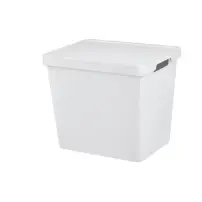 Tontarelli Maya Scatola Portaoggetti 23,9 L in Bianco
