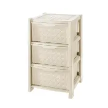 Tontarelli Arianna - Cassettiera in Plastica Resistente 61x38x38,5 cm