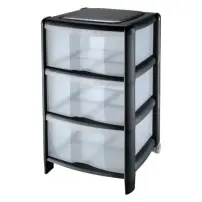 Tontarelli Cassettiera Bambù Medium 3 Cassetti