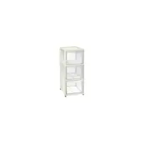 Tontarelli CoverLine Cassettiera 3 Cassetti Alti - Colore Panna