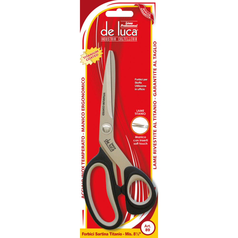 Forbice “Sartina” in Titanio – Manico Soft Forbice “Sartina” in Titanio – Manico Soft