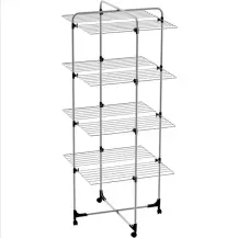 Stendibiancheria Torre Colombo ST194/4 Silver 4 Piani 40m