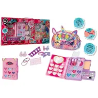 Set Makeup E Beauty Sbelletti Globo con Borsellino per Bambine