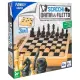 Set Giochi Da Tavolo In Legno 3 in 1 Globo - Legno
