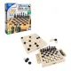 Set Giochi Da Tavolo In Legno 3 in 1 Globo - Legno