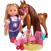 Simba Toys Evi Dottoressa con Scuderia – Gioco di ruolo 3+ anni
