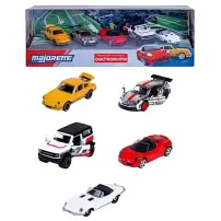 Majorette Giftpack Quattroruote – 5 auto in metallo 7,5 cm per 3+ anni