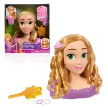 Princess Rapunzel Styling Head – 12 accessori per acconciature, età 3+