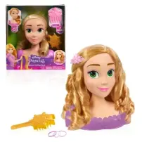 Princess Rapunzel Styling Head – 12 accessori per acconciature, età 3+