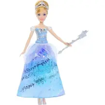 Mattel Disney Princess Cenerentola – Abito Luminoso, 3+ anni