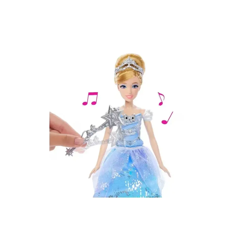 Mattel Disney Princess Cenerentola – Abito Luminoso, 3+ anni