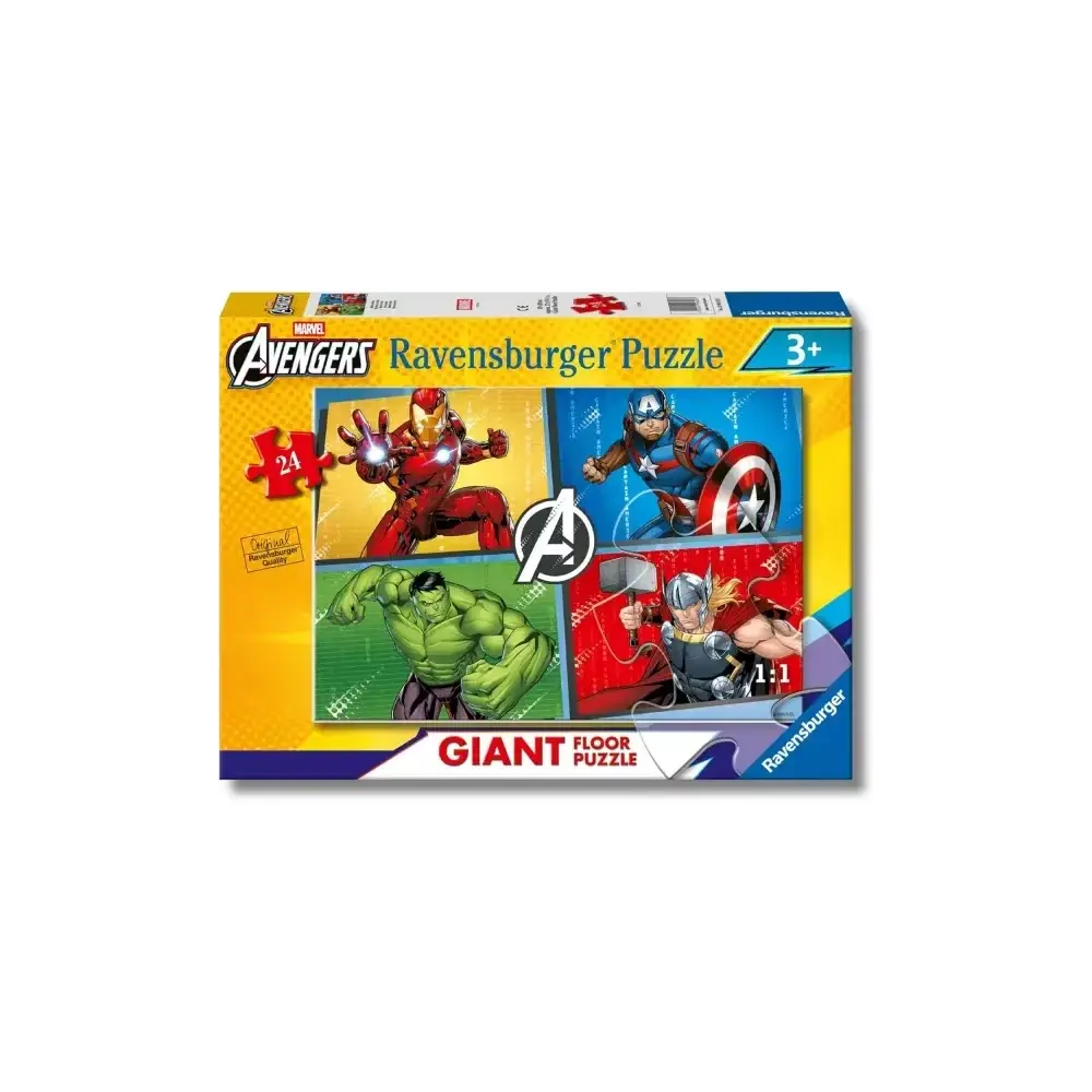 Ravensburger Avengers Maxipuzzle 24 pezzi – Età 3+
