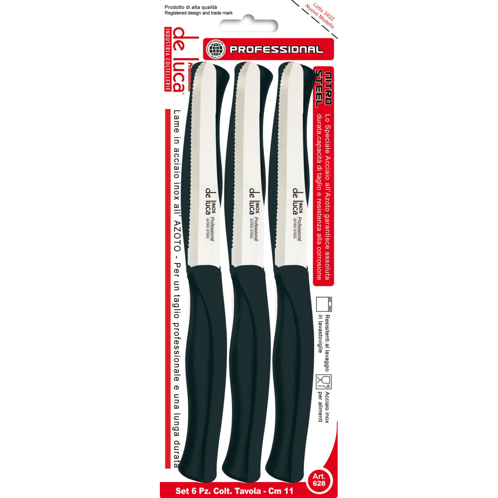 Set 6 Coltelli da Tavola