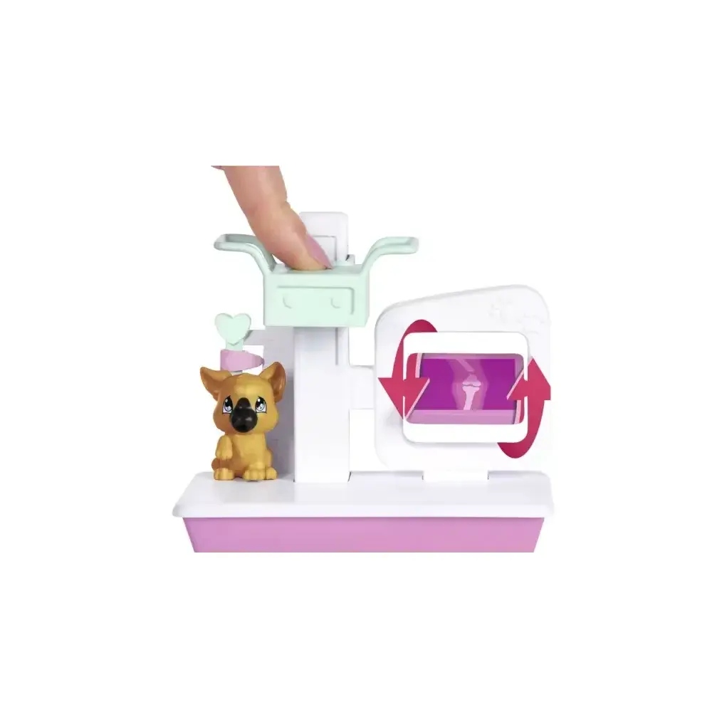 Steffi Love Bambola Veterinaria 29 cm con Tavolo e Cucciolo