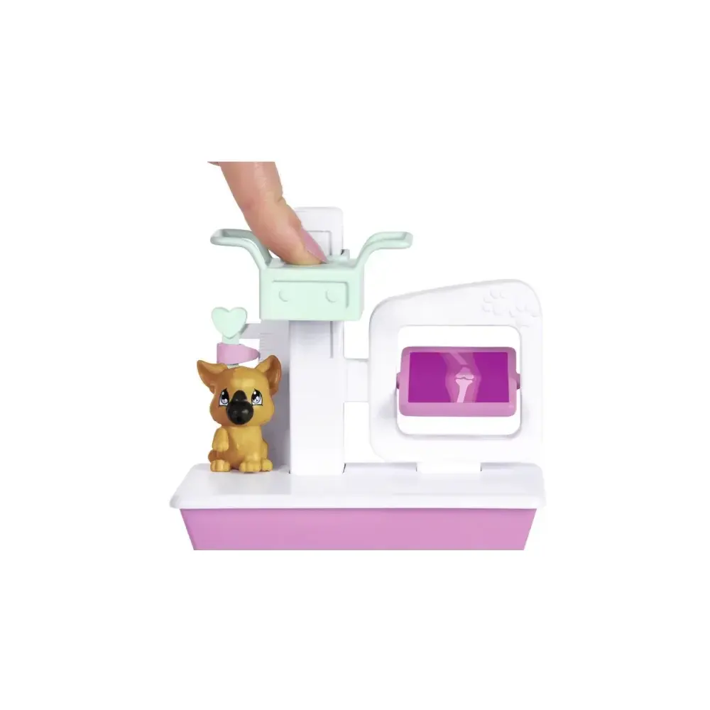 Steffi Love Bambola Veterinaria 29 cm con Tavolo e Cucciolo