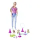 Simba Steffi Love Dog Trainer 29 cm con 3 cagnolini