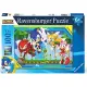 Ravensburger Sonic Puzzle 100 pezzi – Extra Large 49×36 cm, 6+ anni