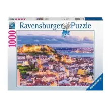 Ravensburger Puzzle 1000 pezzi Lisbona – Castello São Jorge, 70x50 cm