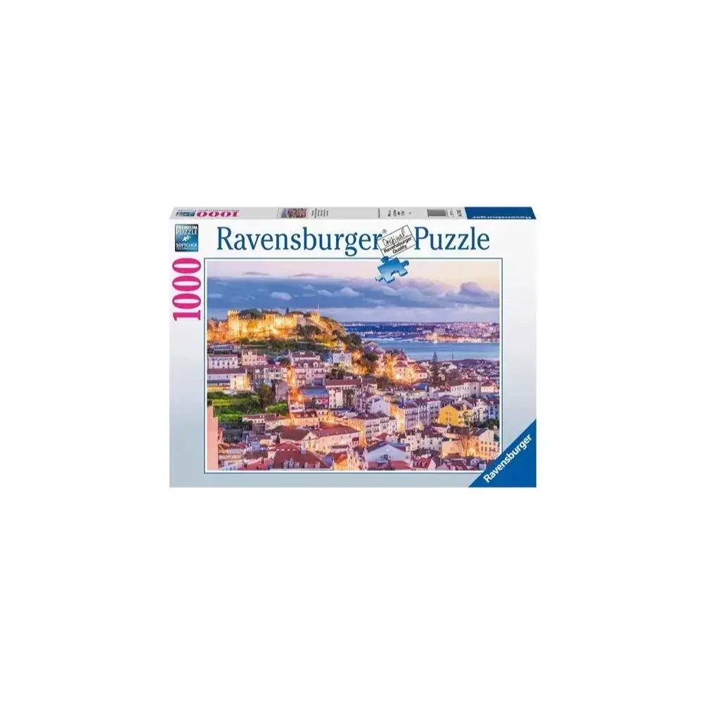 Ravensburger Puzzle 1000 pezzi Lisbona – Castello São Jorge, 70x50 cm