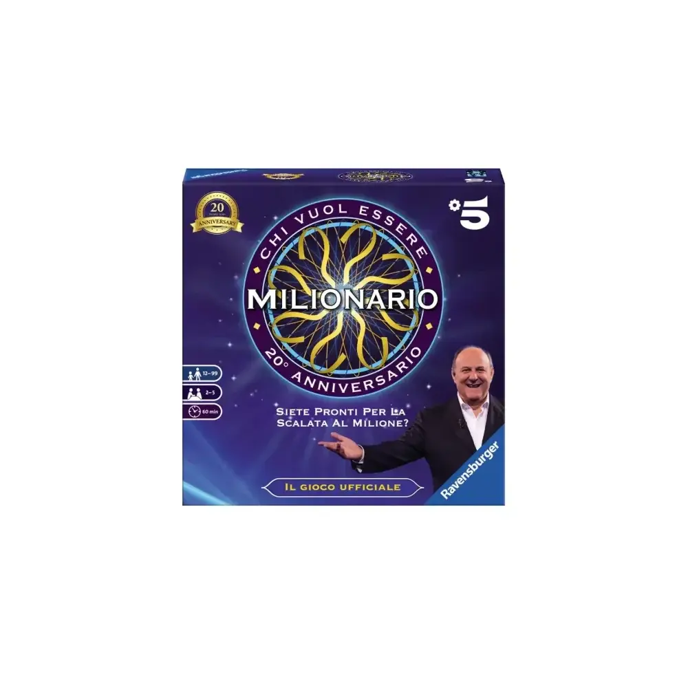 Ravensburger Chi Vuol Essere Milionario? 800 domande, 5 giocatori