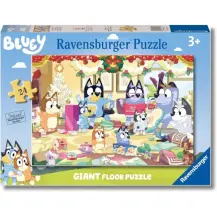 Ravensburger Puzzle Natale Bluey 24 pezzi - 70x50 cm