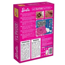 Barbie, My Glitter Tattoo, Kit Creativo, Tatuaggi Bambini, Giochi…