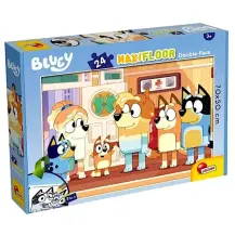 Lisciani Maxipuzzle 24Pz Bluey 50x35 cm Doppia Faccia