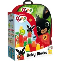 Bing Zainetto Costruzioni Liscianigiochi Rosso 36 pezzi - Gioco…