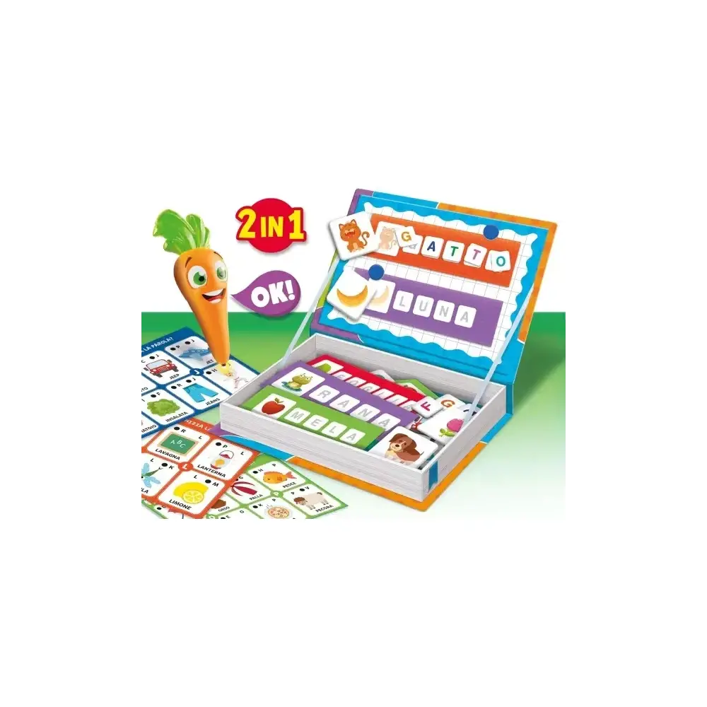 Carotina Lettere e Parole 2in1 Lisciani Giochi | Dai 4 anni